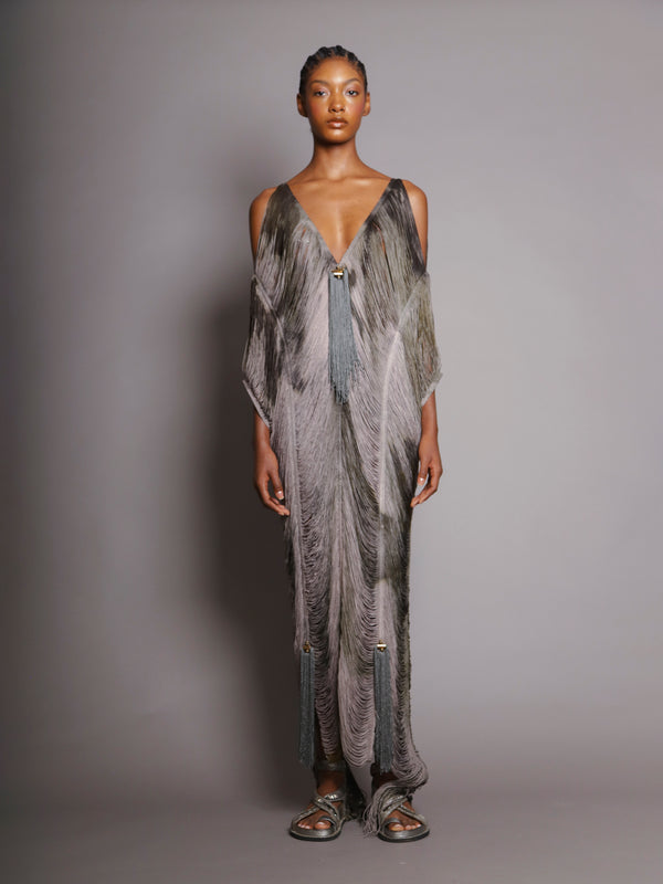 BOSQUE PLATA KAFTAN