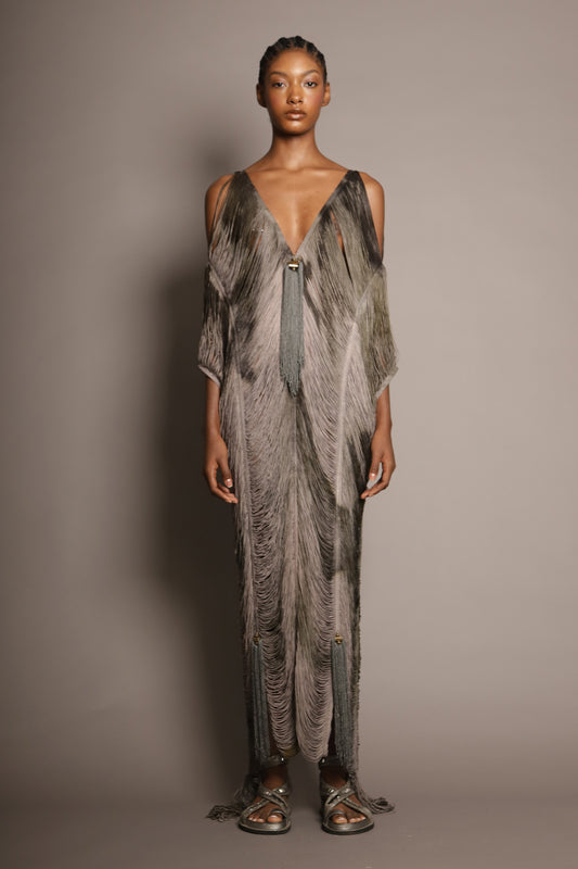 BOSQUE PLATA KAFTAN